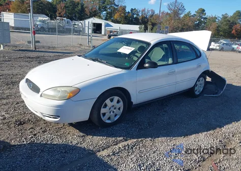 2006 Ford Taurus Se из США, поврежденный, VIN 1FAFP53266A137100